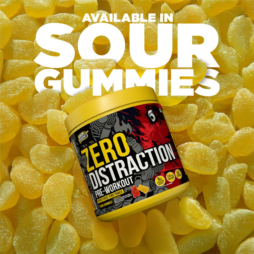 Zero Distraction Pre Workout. Pure Focus. Pure Power.