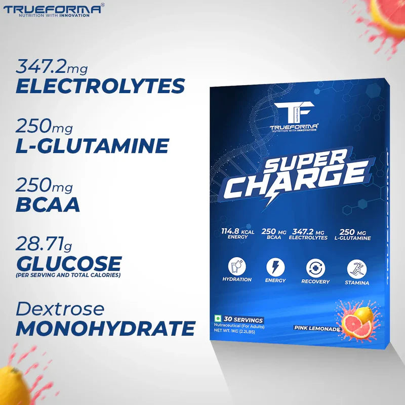 Trueforma Super Charge - Energy Drink 30 Servings