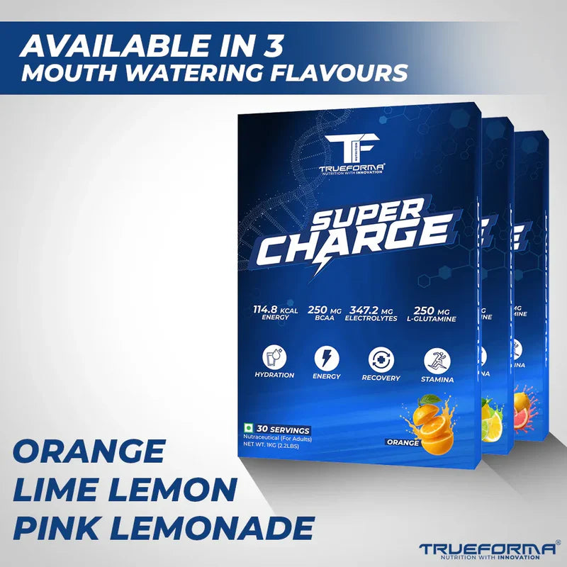 Trueforma Super Charge - Energy Drink 30 Servings