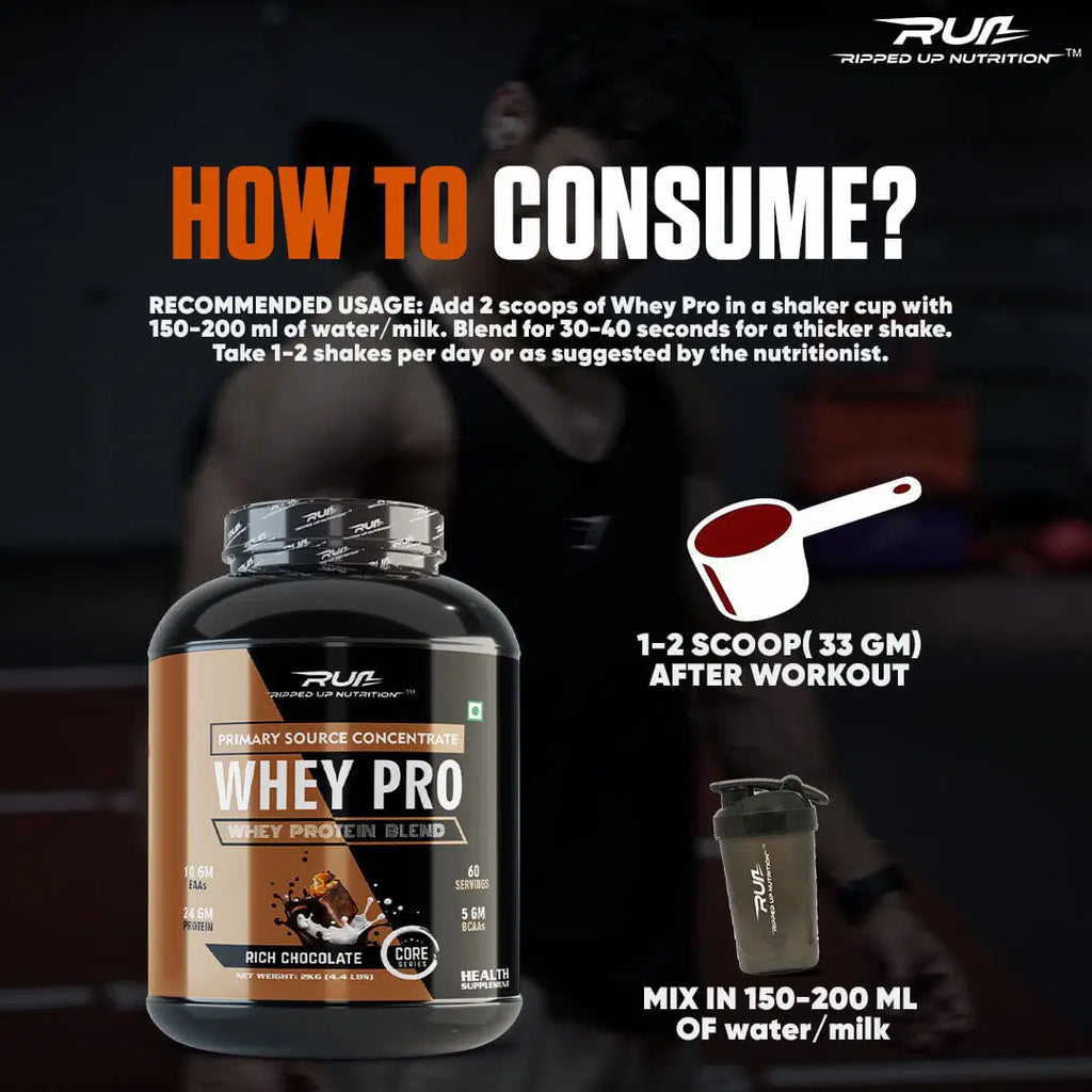 Run Whey PRO- Trustified™ (Primary Isolate + Concenterate Blend)